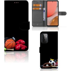 Samsung Galaxy A72 Wallet Case met Pasjes Sports