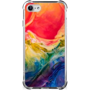 Back Cover iPhone SE 2022/2020 | iPhone 8/7 Watercolor Dark
