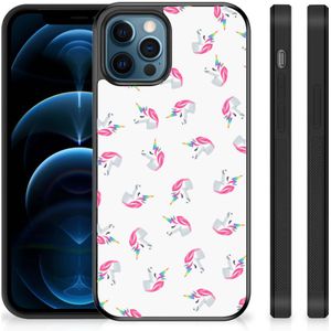 Bumper Case voor iPhone 12 Pro | 12 (6.1") Unicorns