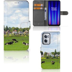 OnePlus Nord CE 2 Telefoonhoesje met Pasjes Koeien