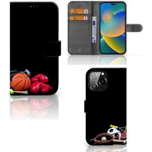 iPhone 14 Pro Max Wallet Case met Pasjes Sports