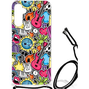 Samsung Galaxy A14 5G Anti Shock Bumper Case Punk Rock