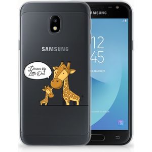 Samsung Galaxy J3 2017 Telefoonhoesje met Naam Giraffe
