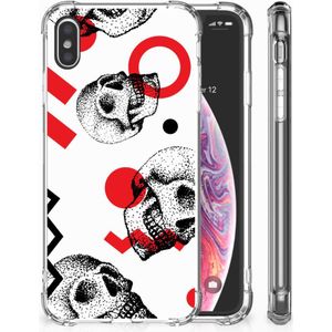 Extreme Case Apple iPhone Xs Max Skull Red
