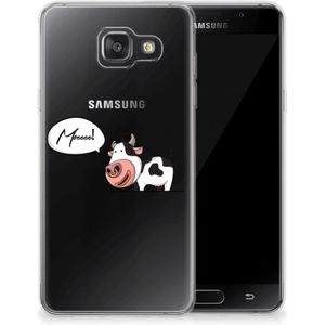 Samsung Galaxy A3 2016 Telefoonhoesje met Naam Cow