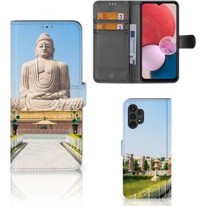 Samsung Galaxy A13 (4G) Flip Cover Boeddha