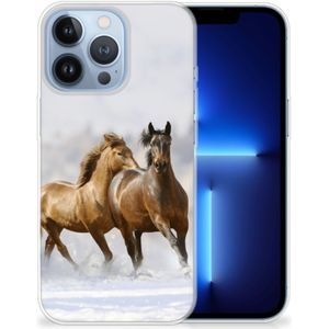 Apple iPhone 13 Pro TPU Hoesje Paarden