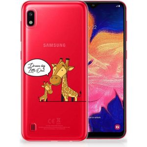 Samsung Galaxy A10 Telefoonhoesje met Naam Giraffe