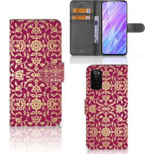 Wallet Case Samsung Galaxy S20 Barok Pink