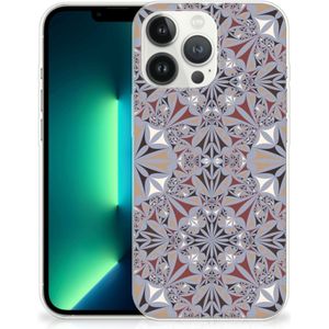 iPhone 13 Pro Max TPU Siliconen Hoesje Flower Tiles