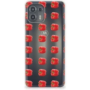 Motorola Edge 20 Lite Siliconen Case Paprika Red