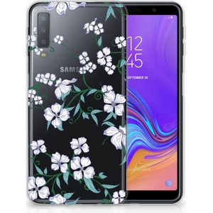 Samsung Galaxy A7 (2018) Uniek TPU Case Blossom White