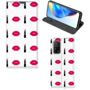 Xiaomi Mi 10T | 10T Pro Hoesje met Magneet Lipstick Kiss