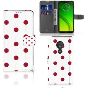 Motorola Moto G7 Power Book Cover Cherries