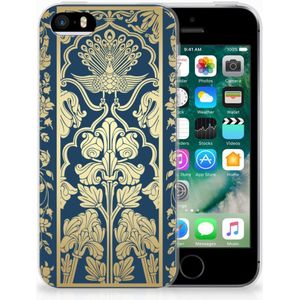 Apple iPhone SE | 5S TPU Case Beige Flowers