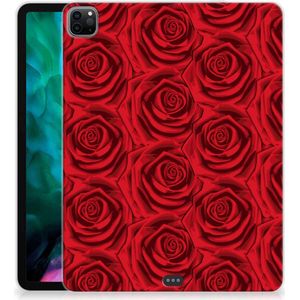 iPad Pro 12.9 (2020) | iPad Pro 12.9 (2021) Siliconen Hoesje Red Roses