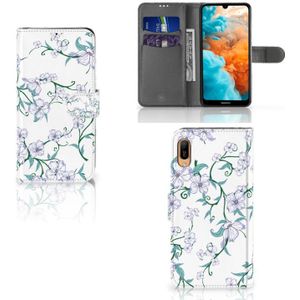 Huawei Y6 (2019) Uniek Hoesje Blossom White