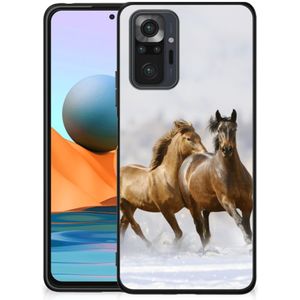 Xiaomi Redmi Note 10 Pro Dierenprint Telefoonhoesje Paarden