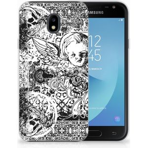 Silicone Back Case Samsung Galaxy J3 2017 Skulls Angel