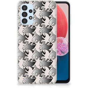 Samsung Galaxy A13 4G TPU Hoesje Salamander Grey