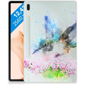 Tablethoes Samsung Galaxy Tab S7FE Vogel