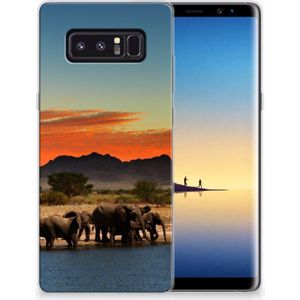 Samsung Galaxy Note 8 TPU Hoesje Olifanten