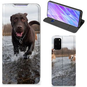 Samsung Galaxy S20 Plus Hoesje maken Honden Labrador