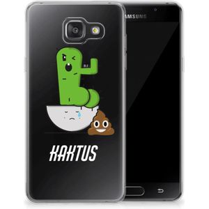 Samsung Galaxy A3 2016 Telefoonhoesje met Naam Cactus Poo