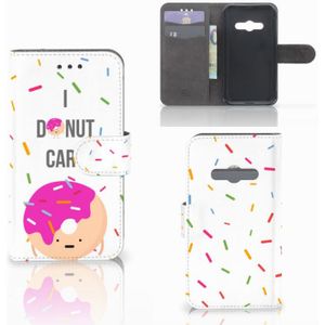 Samsung Galaxy Xcover 3 | Xcover 3 VE Book Cover Donut Roze