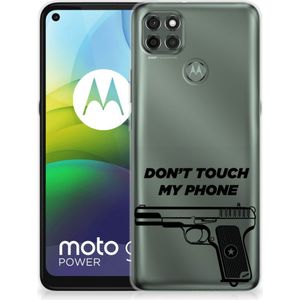 Motorola Moto G9 Power Silicone-hoesje Pistol DTMP