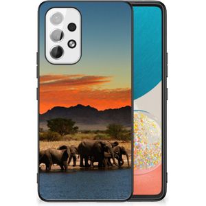 Samsung Galaxy A53 Dierenprint Telefoonhoesje Olifanten