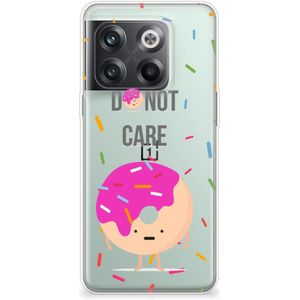 OnePlus 10T Siliconen Case Donut Roze