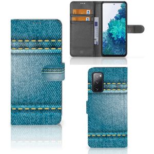 Samsung Galaxy S20 FE Wallet Case met Pasjes Jeans