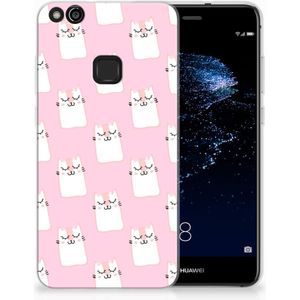 Huawei P10 Lite TPU Hoesje Sleeping Cats