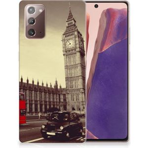 Samsung Note 20 Siliconen Back Cover Londen