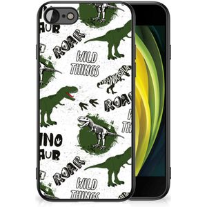 Dierenprint Telefoonhoesje voor iPhone SE 2022 | SE 2020 | 7/8 Dinosaurus
