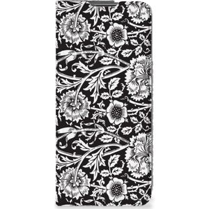 OnePlus Nord CE 2 5G Smart Cover Black Flowers