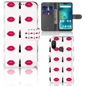 Xiaomi Mi A2 Lite Telefoon Hoesje Lipstick Kiss