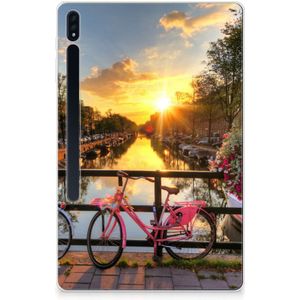 Samsung Galaxy Tab S7 Plus | S8 Plus Hip Hoesje Amsterdamse Grachten