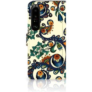 Wallet Case Sony Xperia 1 IV Barok Flower