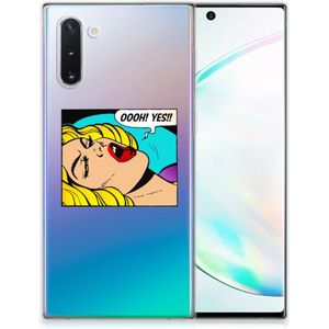Samsung Galaxy Note 10 Silicone Back Cover Popart Oh Yes