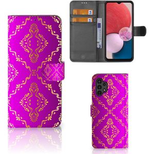 Wallet Case Samsung Galaxy A13 (4G) Barok Roze