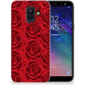 Samsung Galaxy A6 (2018) TPU Case Red Roses
