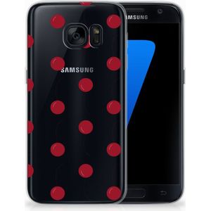 Samsung Galaxy S7 Siliconen Case Cherries