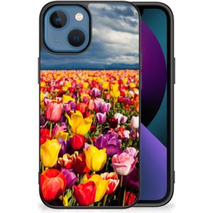 Apple iPhone 13 Bloemen Hoesje Tulpen