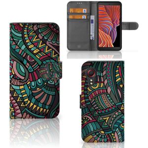 Samsung Galaxy Xcover 5 Telefoon Hoesje Aztec