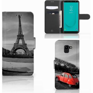 Samsung Galaxy J6 2018 Flip Cover Eiffeltoren