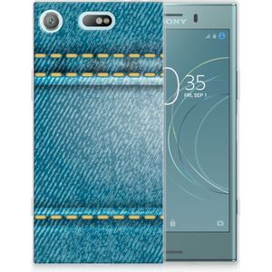 Sony Xperia XZ1 Compact Silicone Back Cover Jeans