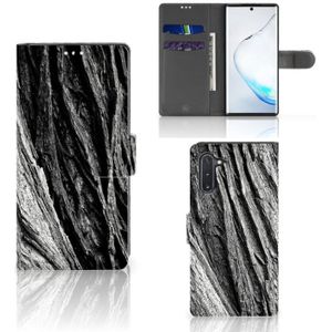 Book Style Case Samsung Galaxy Note 10 Boomschors Grijs