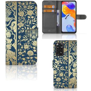 Xiaomi Redmi Note 11 Pro 5G/4G Hoesje Beige Flowers